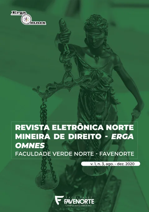 Capa: Revista Eletrônica Norte Mineira de Direito – Erga Omnes (v. 1, n. 3, ago.–dez. 2020)